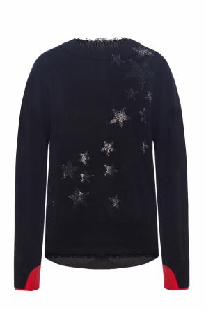 Sweater with a raw finish, zdjęcie 1 Sweater with a raw finish od Zadig & Voltaire